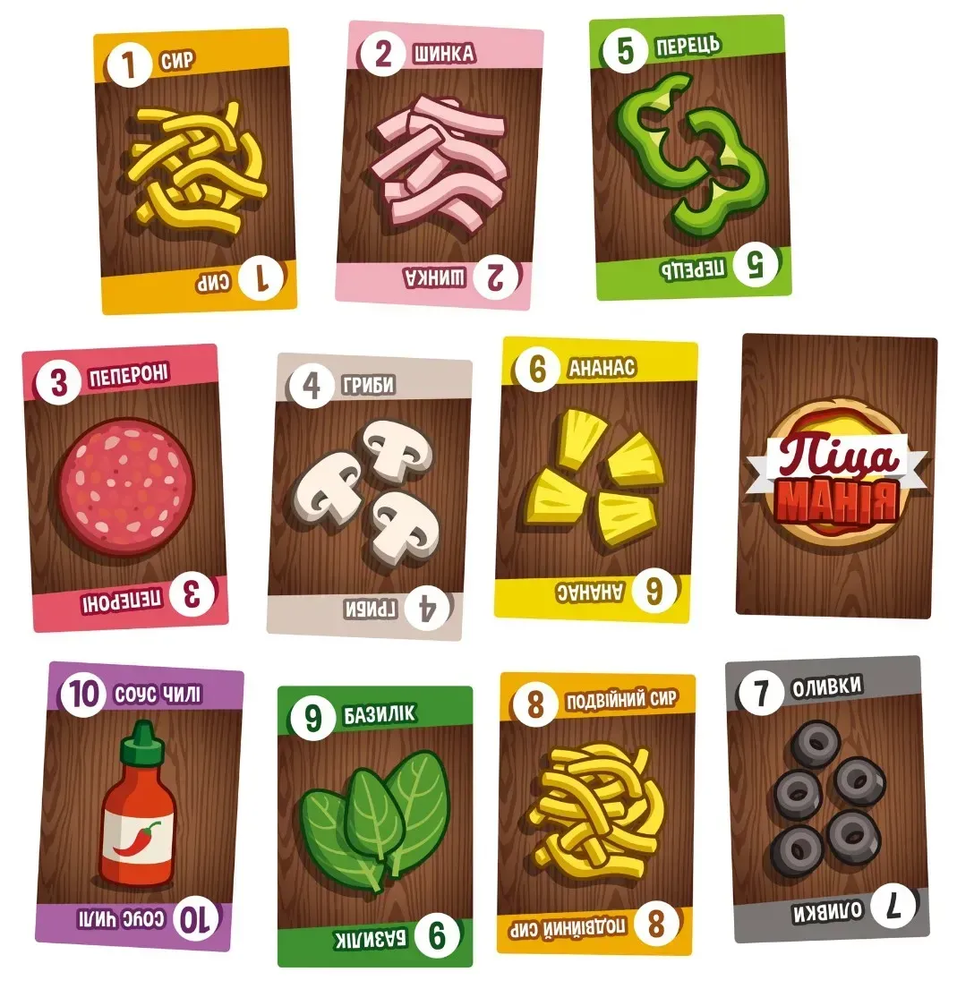 Настольная игра Pizza Rush фото
