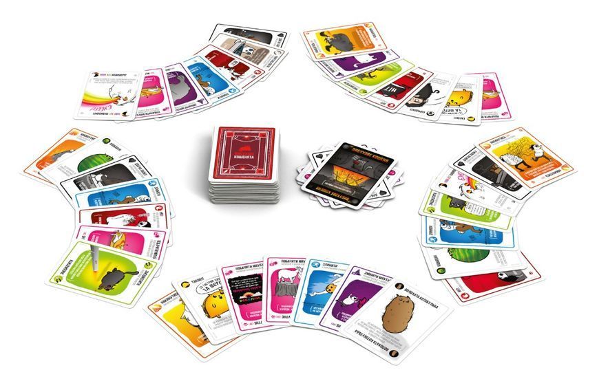Настільна гра Вибухові кошенята: Паті-пак (Exploding Kittens: Party Pack) R155UA фото