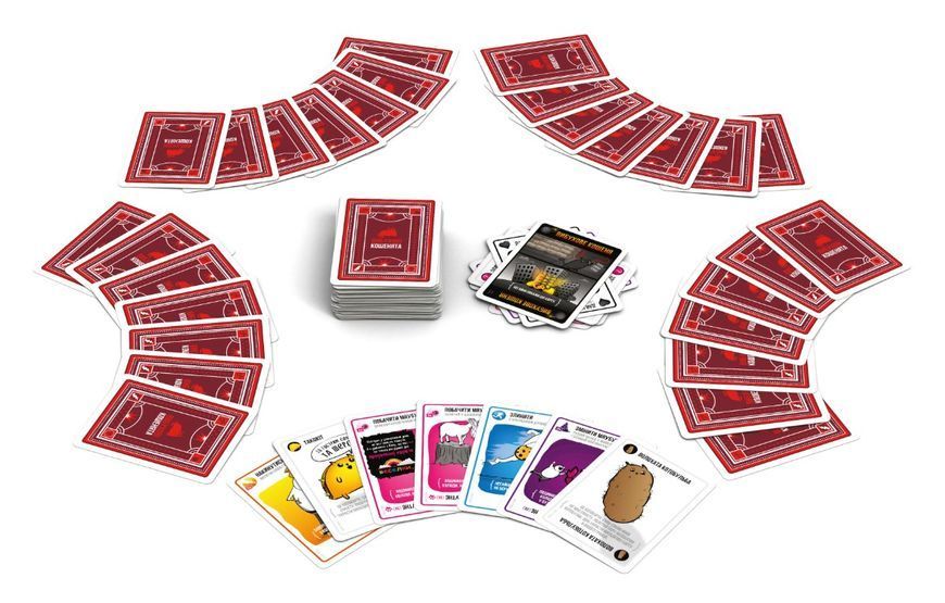 Настільна гра Вибухові кошенята: Паті-пак (Exploding Kittens: Party Pack) R155UA фото