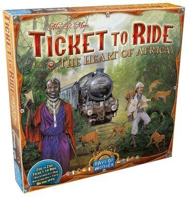 Настільна гра Ticket to Ride: The Heart of Africa (Квиток на потяг: Серце Африки) DOW720117 фото