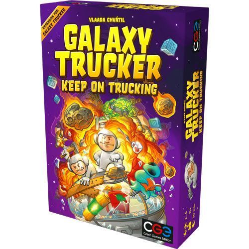 Настільна гра Galaxy Trucker: Keep on Trucking (Галактичний Далекобійник: Подальші перевезення) CGE00064 фото