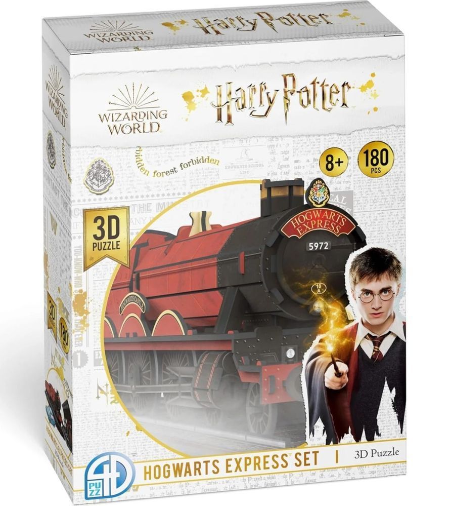 Гоґвортський Експрес Пазл 3D Гаррі Поттер (Hogwarts Express Set 3D puzzle Harry Potter) 4dpuz001 фото