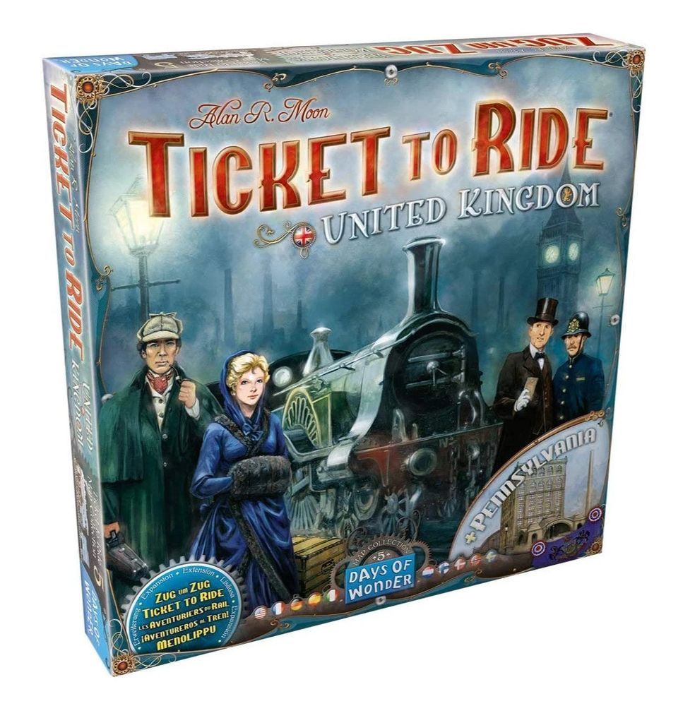 Настільна гра Ticket to Ride: United Kingdom & Pennsylvania DOW720123 фото