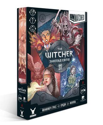 Настільна гра Unmatched: The Witcher. Занепад світів (Realms Fall) GKCH0250 фото
