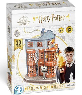 Відьмацькі витівки Візлі Пазл 3D Гаррі Поттер (Weasley&rsquo;s Wizard Wheezes Set 3D puzzle Harry Potter) 4dpuz003 фото