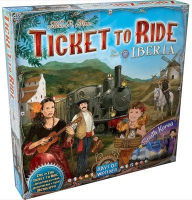 Настільна гра Ticket to Ride Map Collection 8: Iberia & South Korea DOW720138 фото