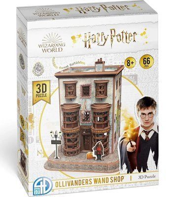 Крамниця чарівних паличок Олівандера Пазл 3D Гаррі Поттер (Ollivander Wand Shop Set 3D puzzle Harry Potter) 4dpuz004 фото