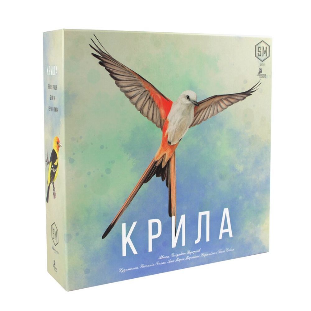 Настільна гра Крила (Wingspan) КР01_ukr фото