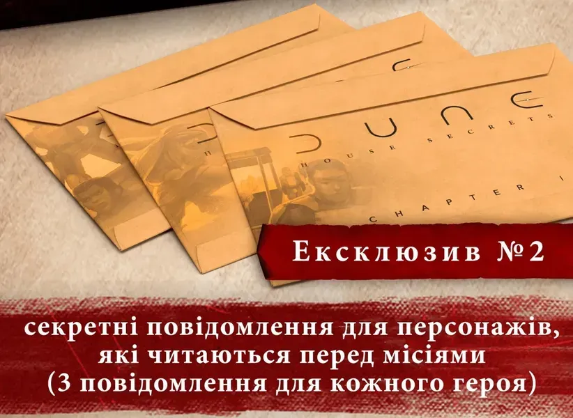 Настольная игра Dune House Secrets