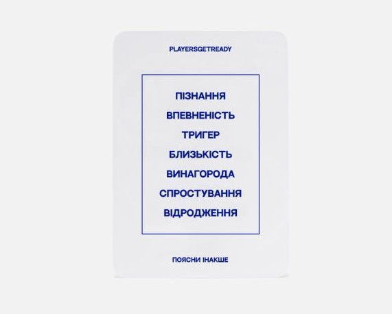 Настільна гра Поясни інакше (Психологічні слова) Explaindifferently#Ua фото