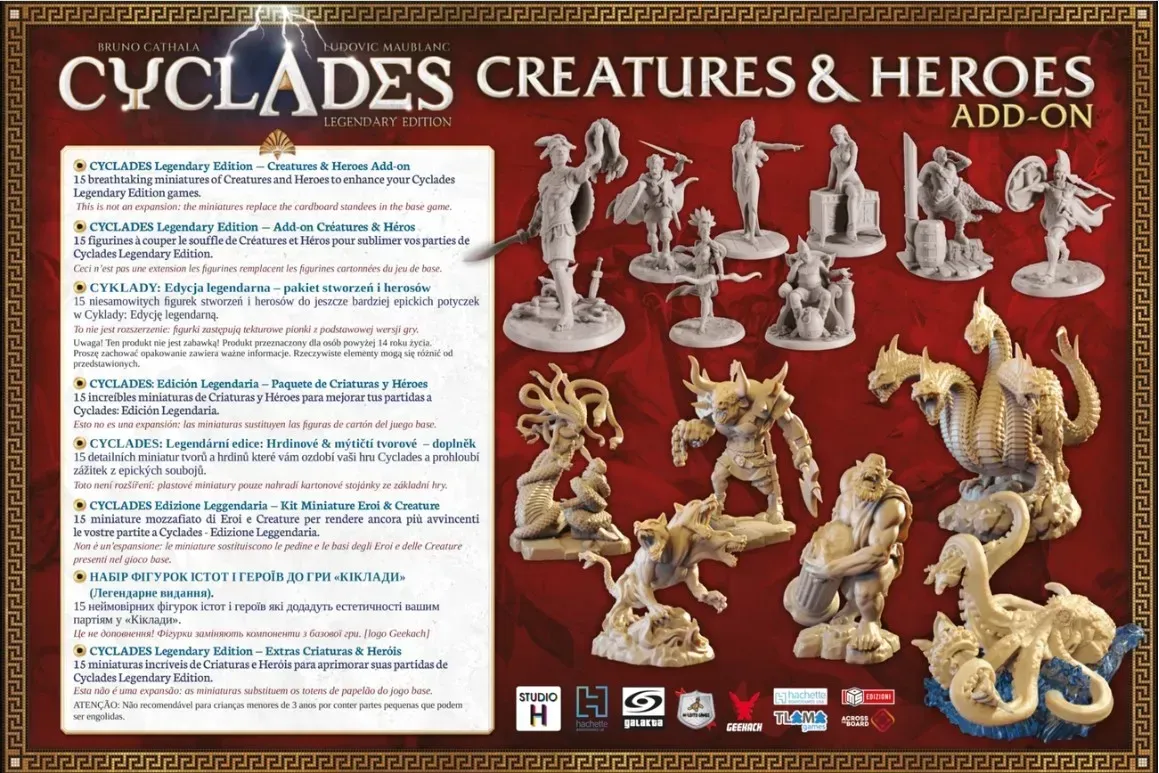 Настольная игра Cyclades дополнение