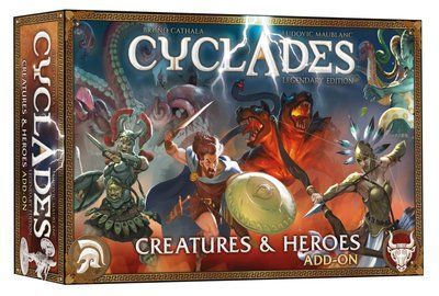 Настільна гра Кіклади. Легендарне видання - Монстри і герої (Cyclades: Creatures & Heroes) GKCH229hr фото