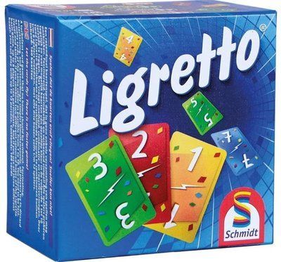 Настільна гра Лігретто синій (Ligretto Blue international) IMS0048 фото