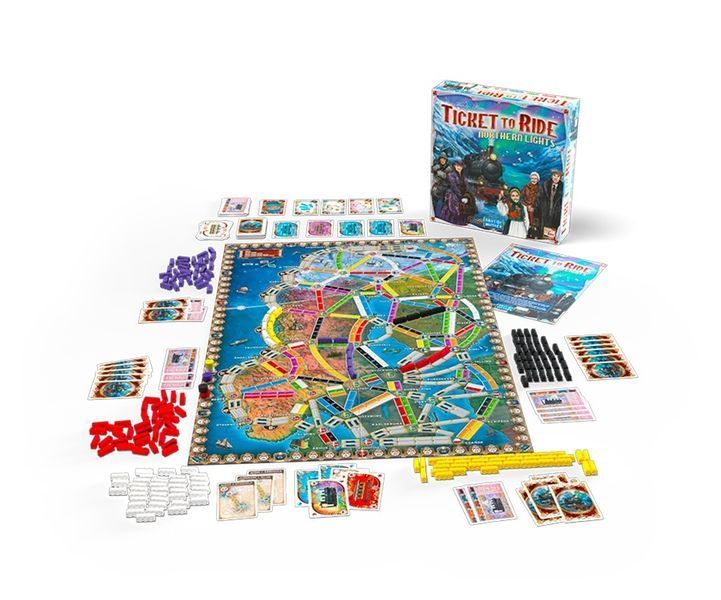 Настільна гра Ticket to Ride: Northern Lights (Квиток на потяг: Північне сяйво) DOW720937 фото
