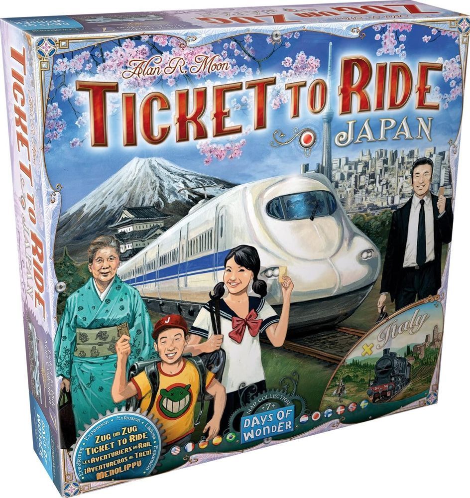 Настільна гра Ticket to Ride Map Collection 7: Japan & Italy DOW720132 фото