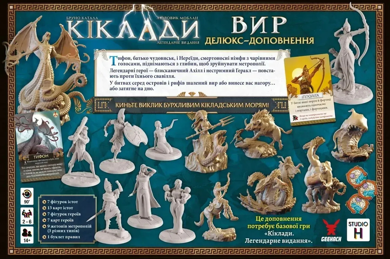 Игровое поле Cyclades