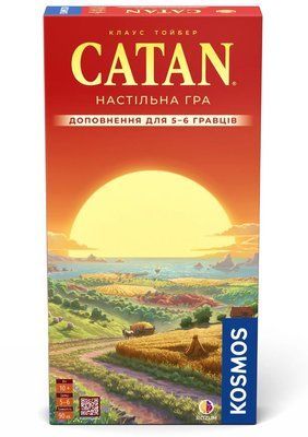 Настільна гра CATAN. Доповнення для 5-6 гравців (Catan: 5-6 Player Extension) R101UA фото
