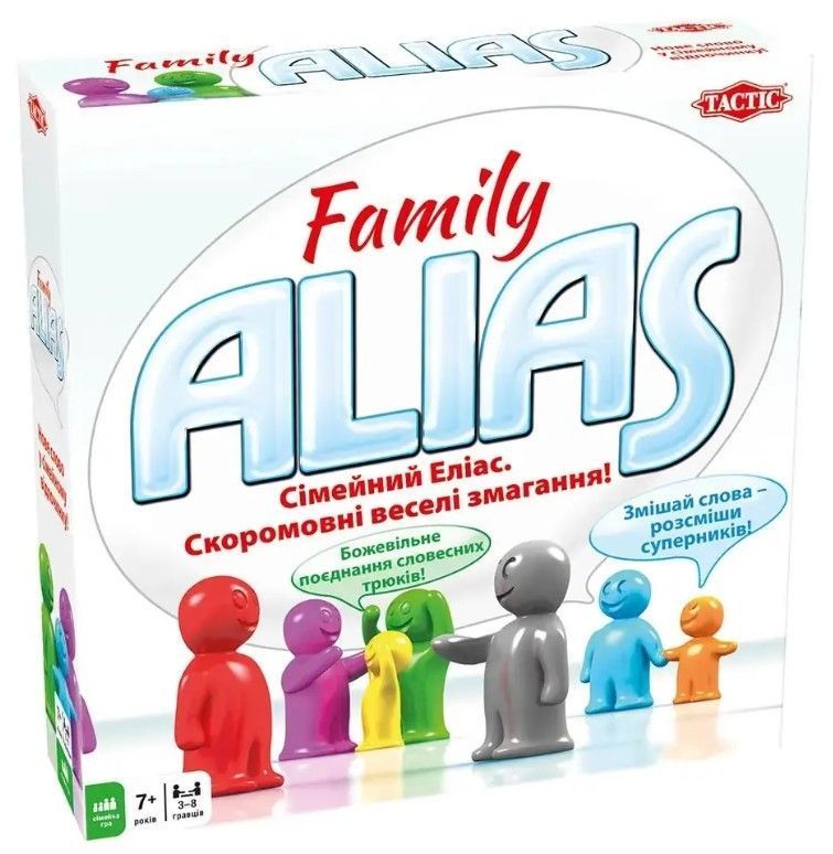 Настільна гра Сімейний Аліас (Еліас, Family Alias) 54336 фото