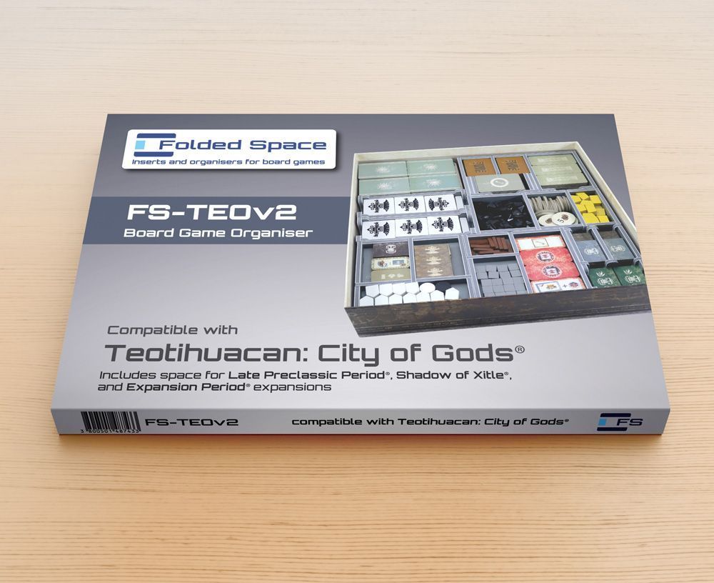Органайзер Folded Space до гри Teotihuacan та всіх доповнень FS-TEOv2 фото