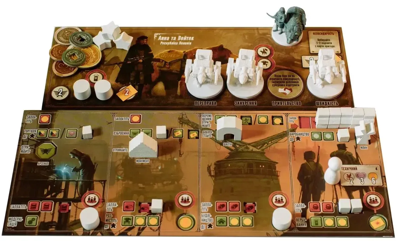 Scythe настольная игра Украина