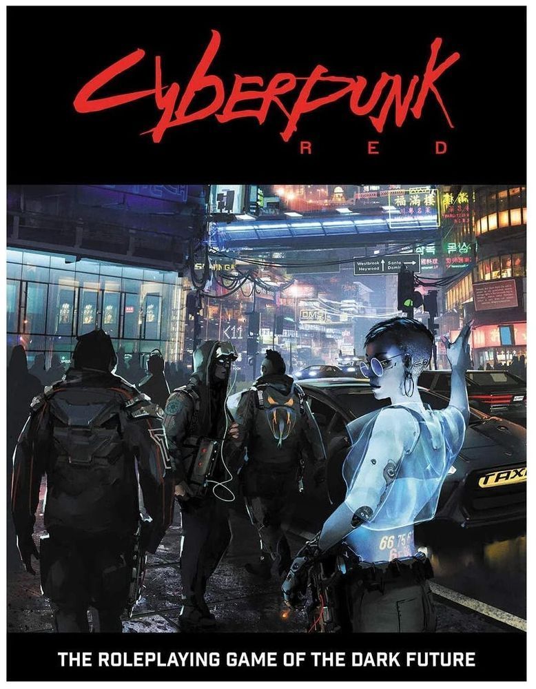 Настільна гра Cyberpunk RED. Книга правил / Core Rulebook GKRP0011 фото