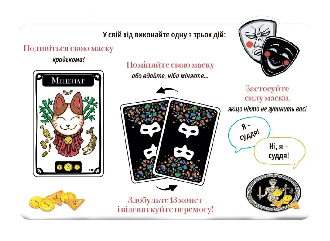 Mascarade 2nd Edition игра