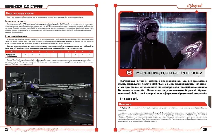 Cyberpunk RED стартовый набор