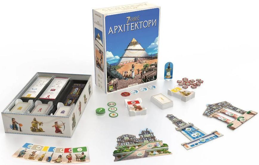 Настільна гра 7 Чудес. Архітектори (7 Wonders: Architects) 7030 фото