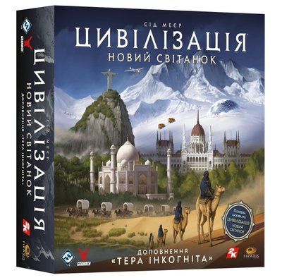 Настільна гра Цивілізація. Новий світанок &mdash; Тера інкогніта (Civilization: A New Dawn &ndash; Terra Incognita) GKCH195ti фото