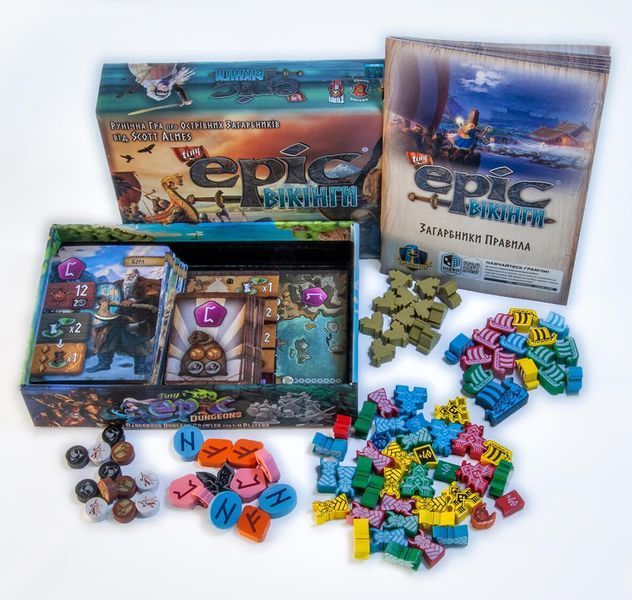 Настільна гра Tiny Epic Вікінги (Tiny Epic Vikings) bvrgms01 фото
