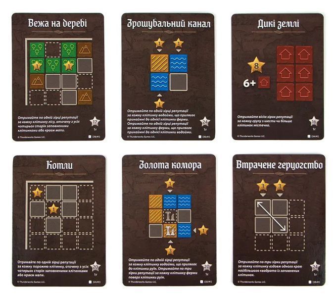 Настільна гра Картографи (Cartographers: A Roll Player Tale) 7162 фото
