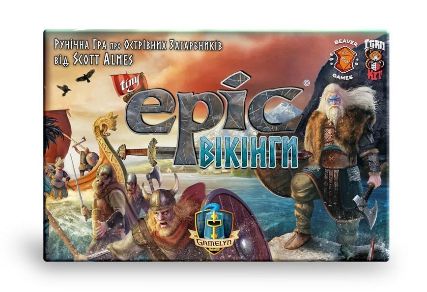 Настільна гра Tiny Epic Вікінги (Tiny Epic Vikings) bvrgms01 фото