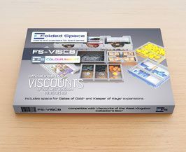 Органайзер Віконти західного королівства big box (Viscounts of the West Kingdom Collector's Box) Folded Space FS-VISCB фото