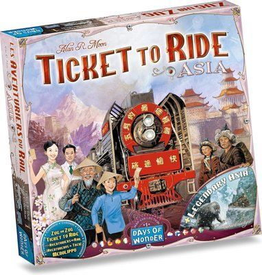 Настільна гра Ticket to Ride Map Collection 1: Asia + Legendary Asia DOW720113 фото