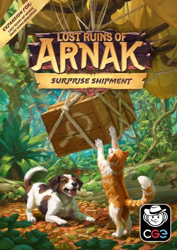 Настільна гра Загублені руїни Арнаку: Несподіваний вантаж (Lost Ruins of Arnak: Surprise Shipment) LOB2610UA фото