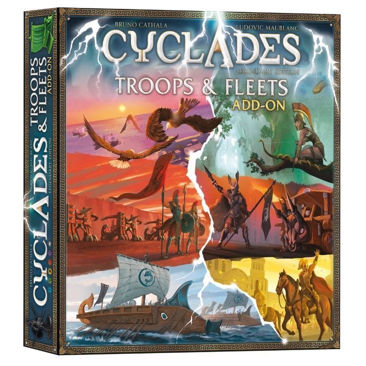 Настільна гра Кіклади. Легендарне видання - Загони і флот (Cyclades: Troops & Fleets) GKCH229tf фото