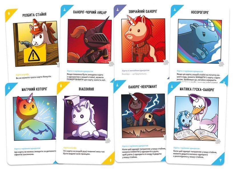 Настільна гра Відчайдушні однороги (Unstable Unicorns) GKCH231uu фото