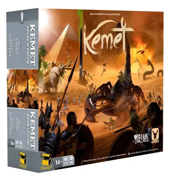 Игровой процесс Кемет: Кровь и песок