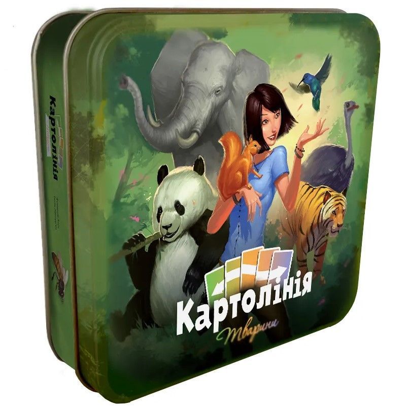 Настільна гра Картолінія: Тварини (Cardline: Animals) R041UA фото