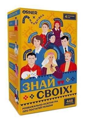 Настільна гра Знай своїх orner-3284 фото