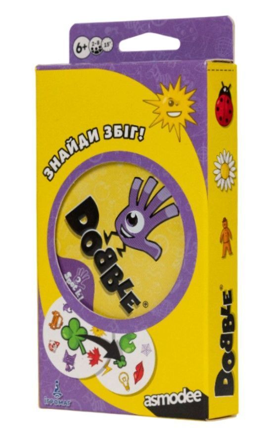 Настільна гра Доббль компактний (Добль, Dobble blister, Spot It!) igromag_9921 фото