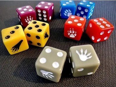 Лісовий затишок. Делюкс кубики (10 шт) (Creature Comforts Custom Dice) GKCH022CD2 фото
