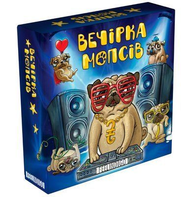Настільна гра Вечірка мопсів IM16001 фото