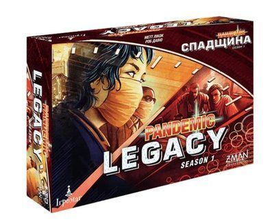 Настільна гра Пандемія Спадщина: Сезон 1 (Pandemic Legacy: Season 1) 8063 фото
