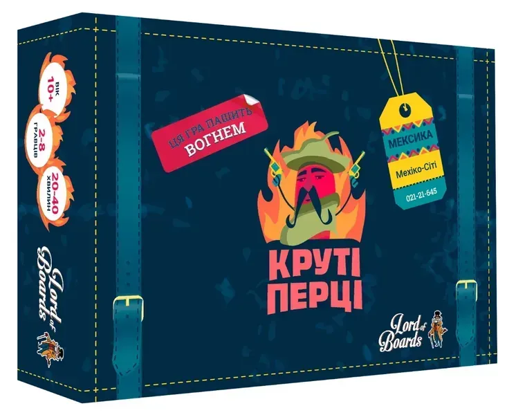 Крутые Перцы настольная игра для компании