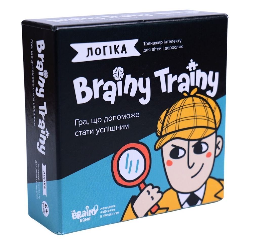 Настільна гра Brainy Trainy Логіка УКР057 фото