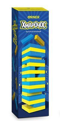 Настільна гра Хмарочос Патріотичний (Дженга, Jenga) orner-2088 фото