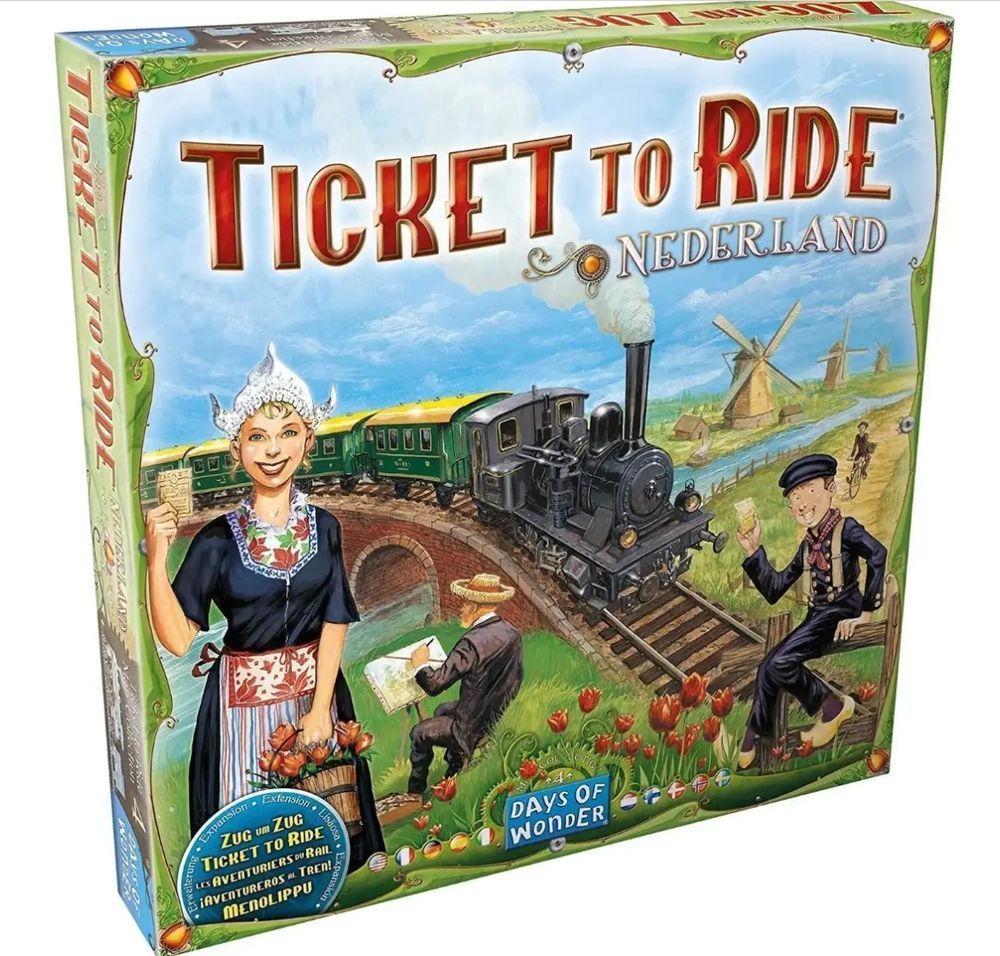 Настільна гра Ticket to Ride Map Collection 4: Nederland DOW720120 фото