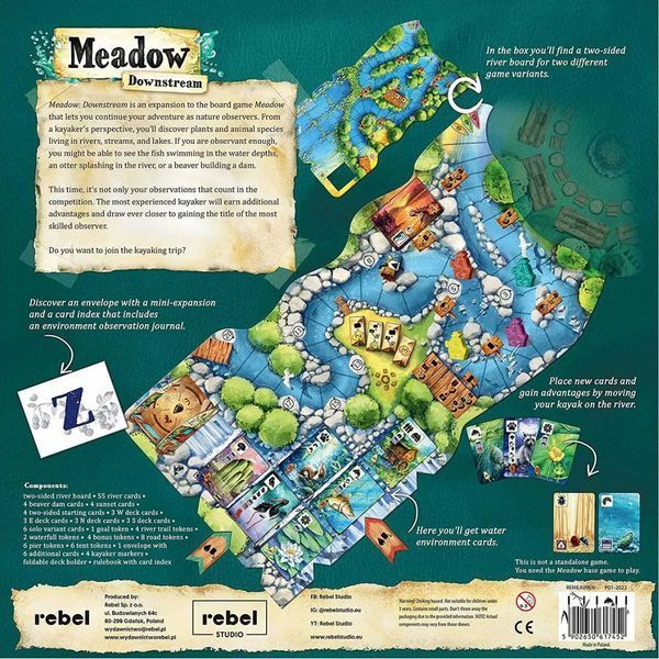 Настільна гра Левада: За течією (Meadow: Downstream) igromag_8172 фото