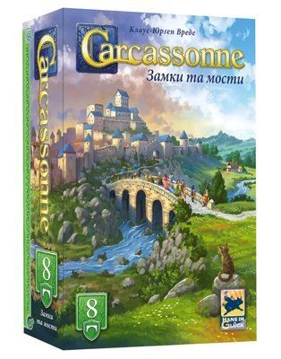 Настільна гра Каркасон. Доповнення №8 - Замки та мости (Carcassonne: Expansion 8 &ndash; Castles & Bridges) FI25073 фото